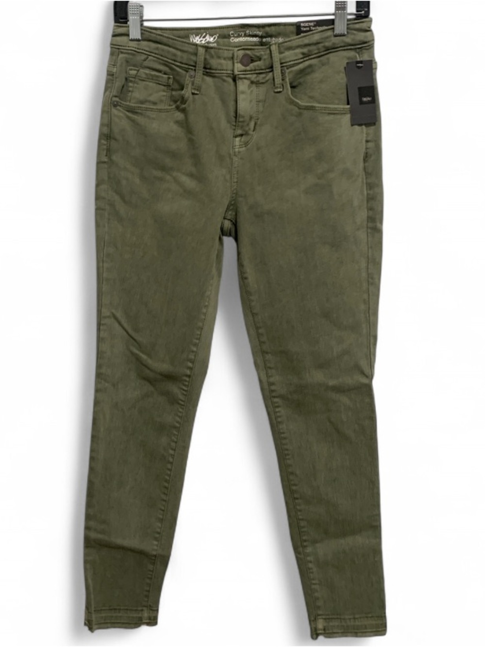 NWT Messino Green Curvy Skinny Jeans